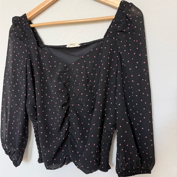 NWOT The General Good Ruched Blouse - Picture 3 of 9